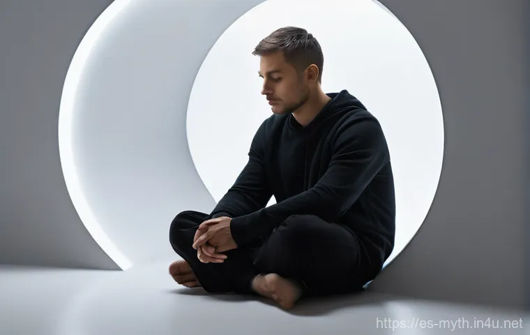 요나와 고래 이야기 - **Prompt: "The Reluctant Calling"**
    A young adult, gender-neutral, stands fully clothed at a cro...