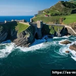 Home 15 피니언 기사단 전설 - **Gaztelugatxe: Fortress of Faith and Resilience**
A dramatic, wide-angle shot of Gaztelugatxe, ...