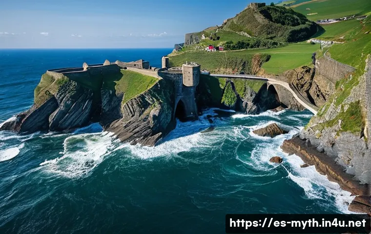피니언 기사단 전설 - **Gaztelugatxe: Fortress of Faith and Resilience**
    A dramatic, wide-angle shot of Gaztelugatxe, ...